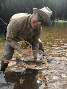 Guided Montana fly fishing native trout