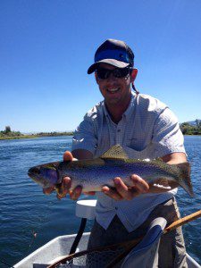 Showing off the Catch - Swan Mountain Outfitters