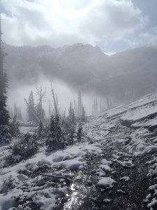 Frozen river - Swan Mountain Outfitters