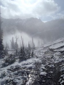 Frozen river - Swan Mountain Outfitters